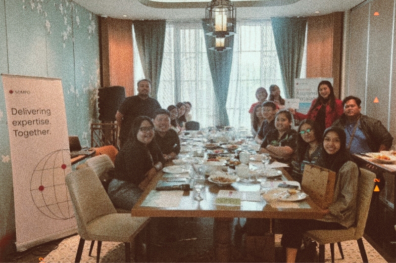 Kegiatan edukasi literasi keuangan Sompo Insurance berhasil mempertemukan banyak pelaku usaha lokal. (Dok. Sompo)