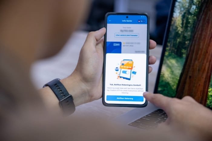 Rekening BRI kamu gak aktif? Tenang, sekarang bisa diaktifkan lagi lewat BRImo! Prosesnya cepat, gratis, dan tanpa setoran. (Dok. BRI)