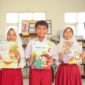 BRI Peduli hadir di SDN 1 Malaka, NTB, untuk tingkatkan literasi anak negeri! Dukung pendidikan berkualitas, perkuat guru, dan lengkapi fasilitas sekolah. (Dok. BRI)