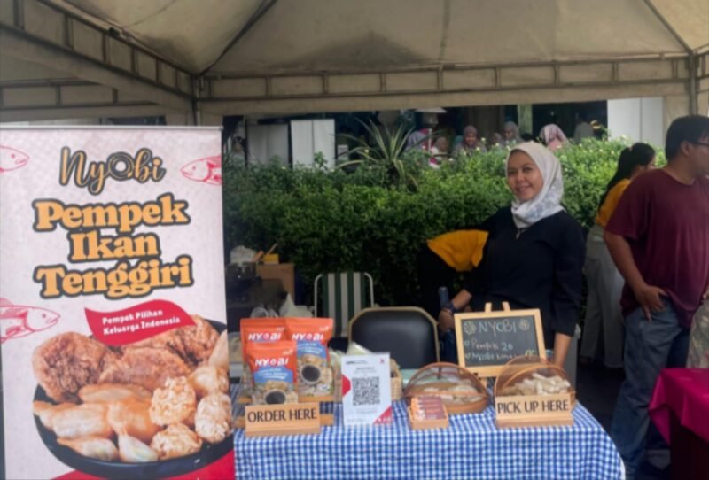 Kreasi Nyobi, usaha pempek olahan ikan tenggiri berkualitas tinggi. (Dok. BRI)