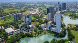 1. Saham ASRI melonjak 9,49% pada 4 Agustus 2025, di tengah mayoritas saham terkoreksi—menguatkan optimisme pasar properti. (Dok. alamsuterarealty.co.id)