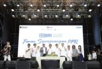 Peresmian BRI Taipei Branch yang diadakan di New Taipei City Hall Plaza, Taiwan, Sabtu (9/8/2025). (Dok. BRI)