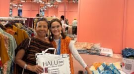 UMKM binaan BRI, Haluan Bali, berinovasi dengan fashion berbasis AR! Produknya sudah mendunia dan berdayakan perempuan di Jimbaran. Inspiratif! (Dok. BRI)