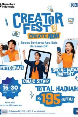 Hadirkan “Creator Fest 2025”, BRI Siapkan Wadah Kreativitas Masyarakat