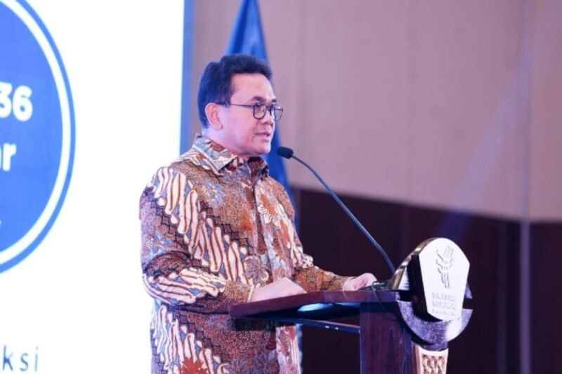 Menteri Perdagangan Budi Santoso saat resmi menutup perhelatan Trade Expo Indonesia (TEI) ke-40 Tahun 2025 di Indonesia Convention Exhibition (ICE), BSD. (Dok. Trade Expo Indonesia)