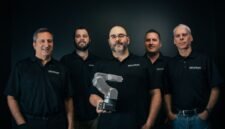 Mecademic Management (L to R): Philippe Beaulieu, CEO; Eric Boutet, VP R&D; Jonathan Coulombe, CTO; Philippe Jacome, COO; David Mass&eacute;, CFO.