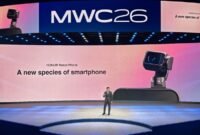 James Li, CEO of HONOR, delivered keynote address on the main stage of MWC.