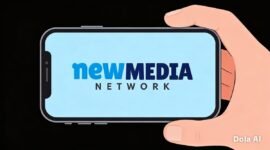 Pendiri Persrilis.com Budi Purnomo Karjodihardjo saat mengumumkan kemitraan distribusi press release digital bersama New Media Network (NMN) di Jakarta. (Dok. Persrilis.com)
